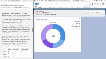 Visualize Your Data in Salesforce with the Lightning Dashboard Builder