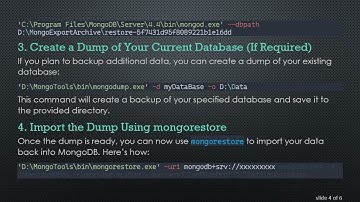 How to Effectively Restore MongoDB Archive from Atlas Using mongorestore