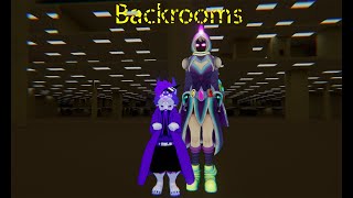 VRchat The Backrooms - монстры чувствуют ваш страх.