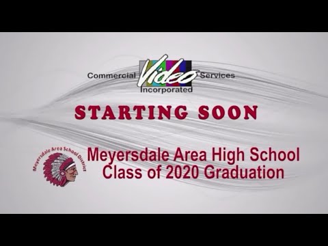 Meyersdale Area High School Class of 2020 Graduation