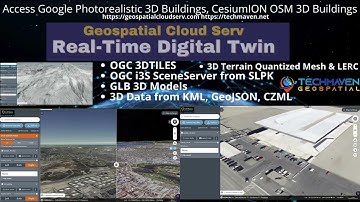 Geospatial Cloud Serv Real Time Digital Twin