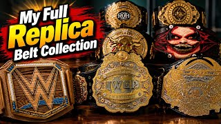 My Full Title Belt Collection (WWE, NJPW, ROH, ECW, TNA)