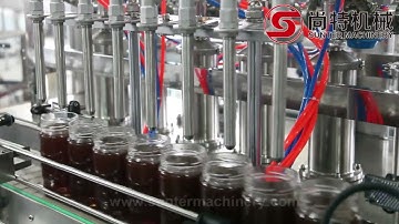 Glass Bottle Maple Syrup Filling Machine | Bottling Production Line Equipment | Sunter Machinery