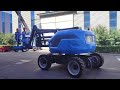 15m Diesel power self propelled articulated boom lift