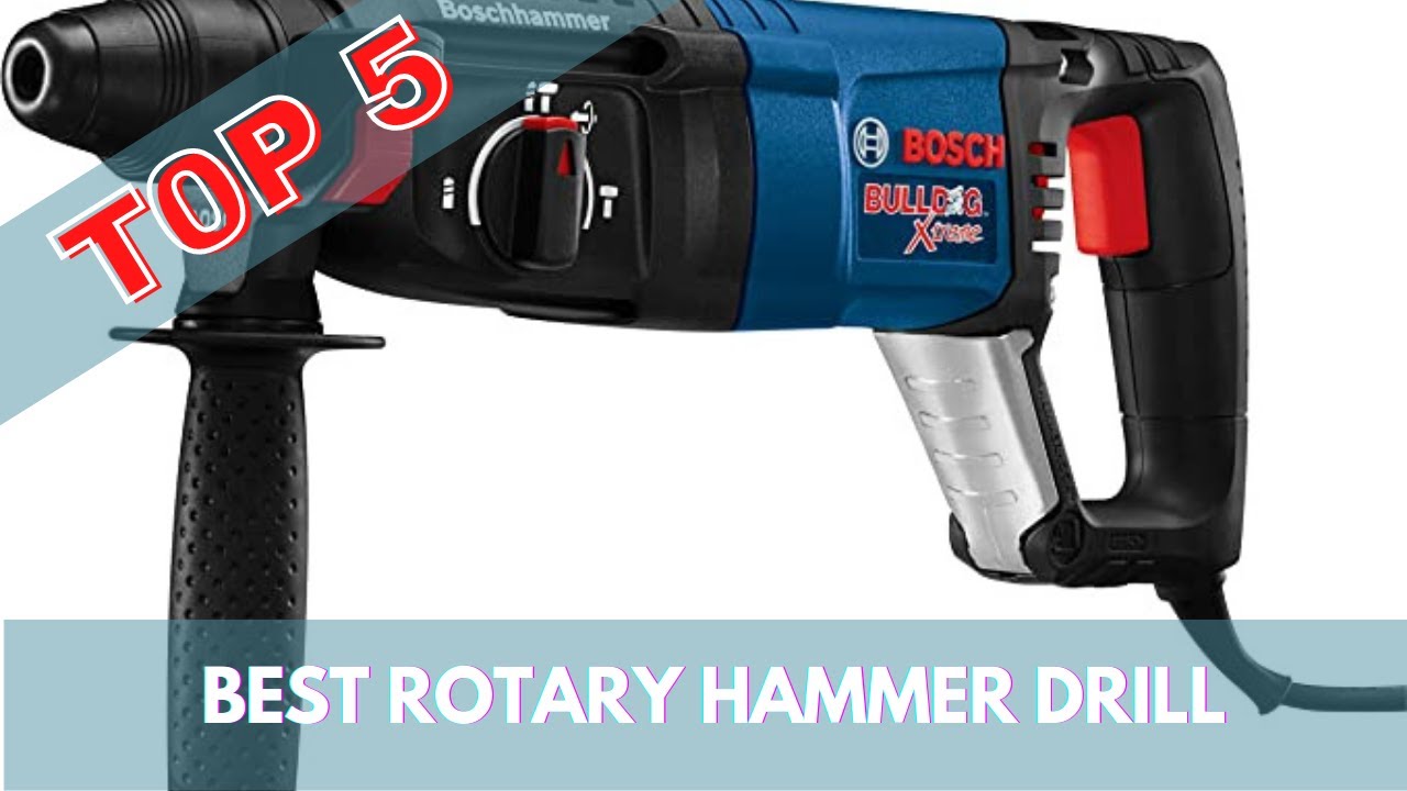 Best Rotary Hammer Drill 2022 | Top 5 Best Rotary Hammer Drill On ...