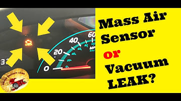 How To Test Your MAF (Mass Air Flow Sensor) & HOW to Find A Vacuum Leak