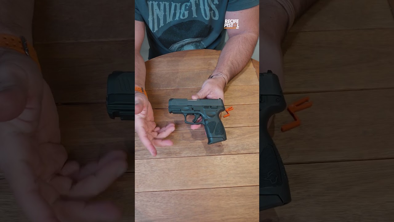 APRESENTAÇÃO PISTOLA TAURUS G2C  CAL.38 TPC