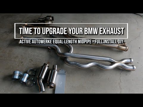 Full install DIY  for you BMW M2 Competition – Active Autowerke equal length midpipe!