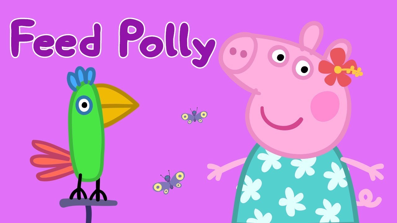 ⁣Peppa Pig App | Feed Polly Parrot! | Peppa Pig Theme Play | Game for Kids