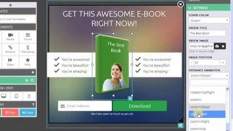 Drag n Drop Popup Builder - Stunning, Fast and Easy To Use