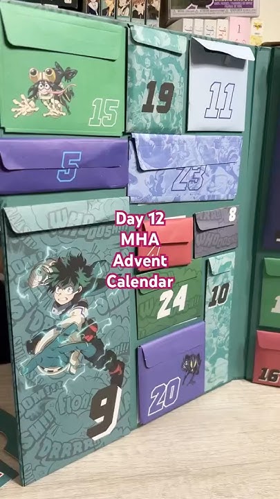 Day 12 Opening MHA Advent Calendar #anime #myheroacademia #