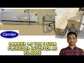 Carrier 1.5 Ton 5 Star Flexicool Inverter Split AC Unboxing & Review | C...