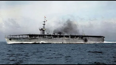 The First Aircraft Carrier in the World  (IJN Hosho)