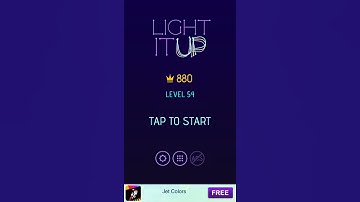 Light-It Up - Level 54 (3 Stars) Gameplay Walkthrough