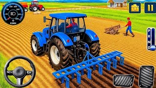 Modern Tractor Farming Driving Simulator 3D - New Tractor Games 2026 - Android Gameplay  screenshot 1