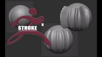 【ZBrush 2022】【memo】stroke