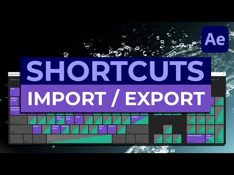 How to export/import