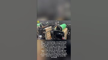 Gallus EM280 Upgrade: Now with UV LED! #uvled #machine #uvengineer #uvlight #factory #pov #printing