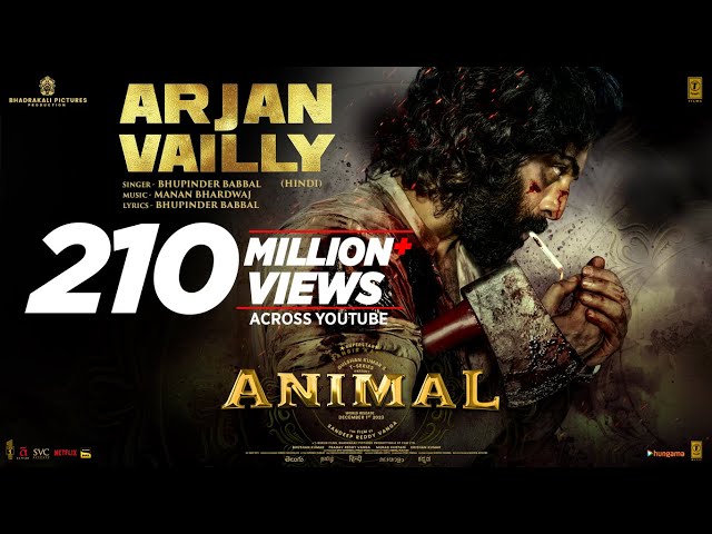 ANIMAL: ARJAN VAILLY | Ranbir Kapoor | Sandeep Vanga | Bhupinder B, Manan B | Bhushan K class=