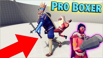 Pro Boxer vs Every Faction - TABS Unit Creator Update