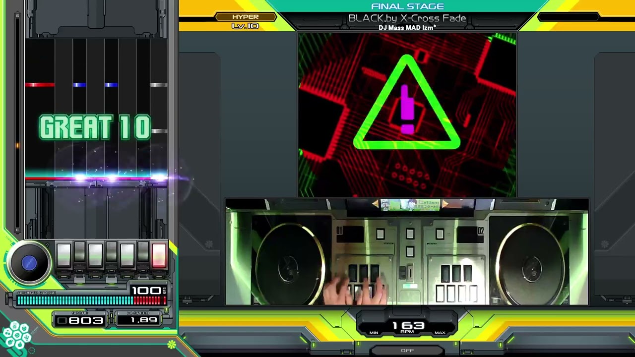 まってぃんページです beatmania IIDX】BLACK.by X-Cross Fade / DJ Mass MAD Izm* - YouTube