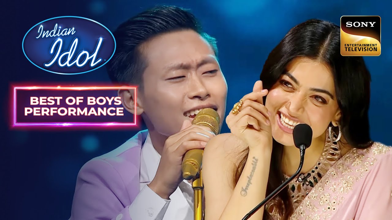 Obom  Beautifully  Hoga Tumse Pyara Kaun Song  Indian Idol 14  Best of Boys Performance