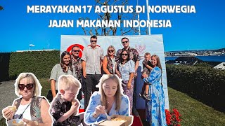 Ajak Keluarga Norwegia Ke Bazar 17 Agustus