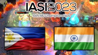 MAIN STAGE  PHILIPPINES vs INDIA - IESF ASIA 2023 RIYADH DOTA 2