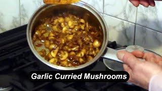 Weight Loss | Healthy food | Garlic Curried Mushrooms by Fox's weight watcher Kitchen 203 views 4 years ago 6 minutes, 15 seconds