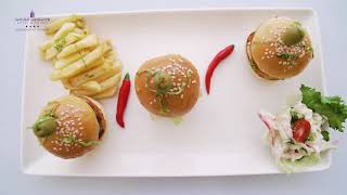 How to make Assorted Mini Burger | Assorted Mini Burger Recipe | Mini Burger in just 50 secs