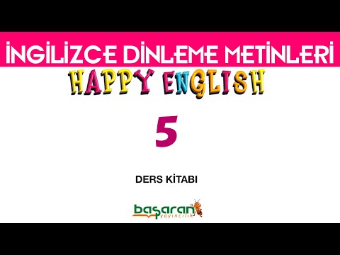 5. Sınıf İngilizce Dinleme Metinleri - Happy English (Başaran Yayınları)