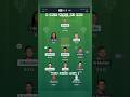 Dream 11 Mega League Team 1