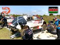 Katsuta Rolls at Shakedown - WRC Safari Rally Kenya 2023