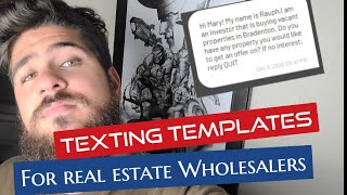 How I  got over 5 deals just by texting How to text motivated sellers for Real Estate wholesalers