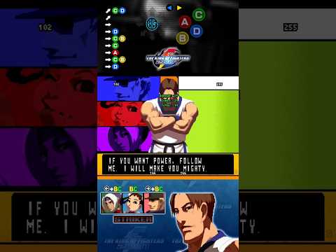 Kim com Foxy, Xiangfei e Clark (Strikers) #KOF2001 #KingOfFighters #SNK #Shorts #Gaming #KOF