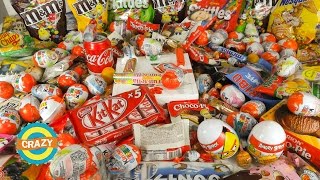 А lot of candy 😂 Много сладостей и конфет 😂