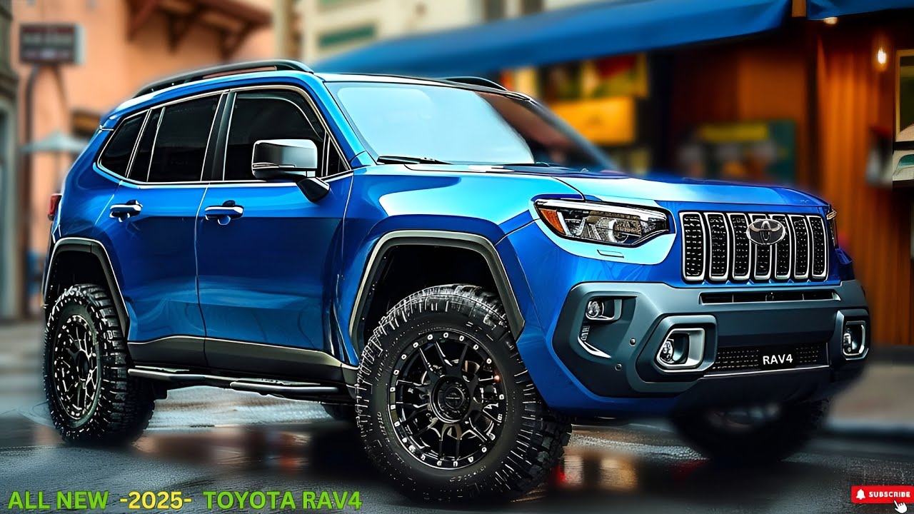 2025 All-New Toyota RAV4: Modern Compact SUV with Powerful and ...