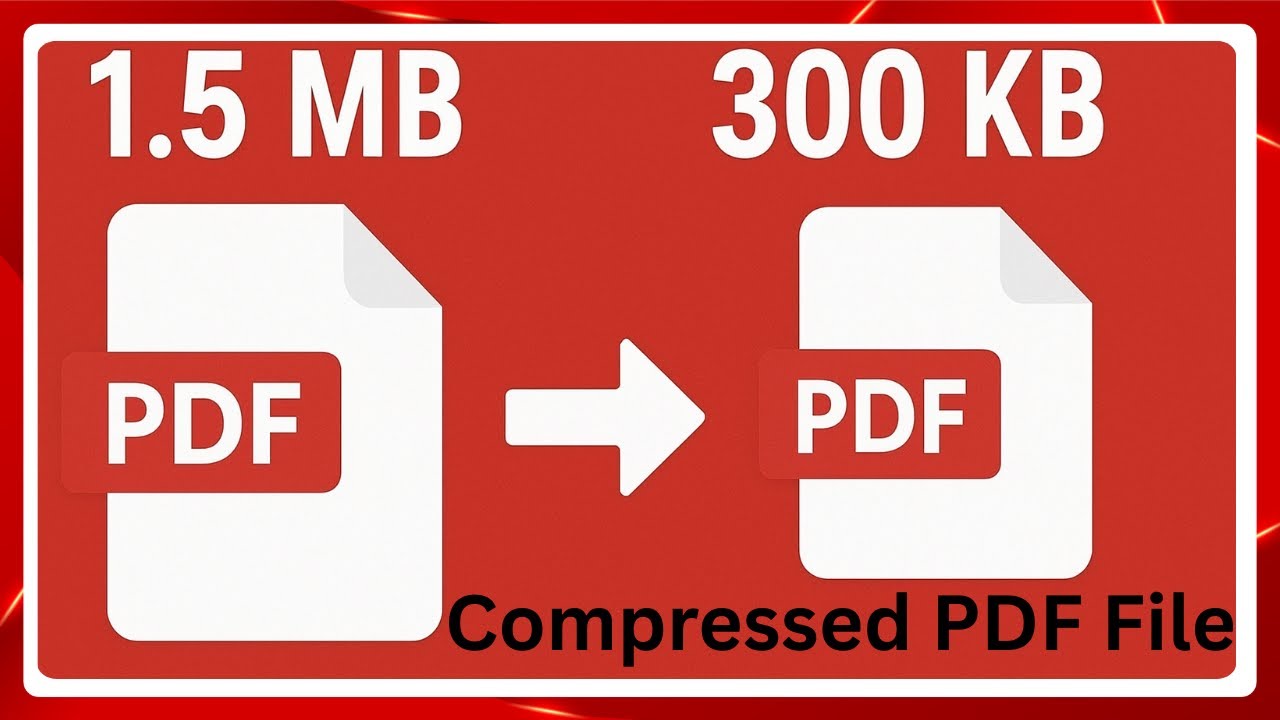 How to Compress a PDF | Reduce File Size Easily (2025 Tutorial)