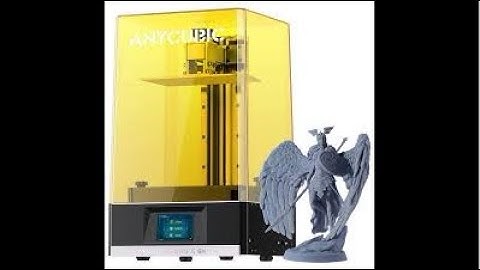 Anycubic Mono X 6k Unboxing