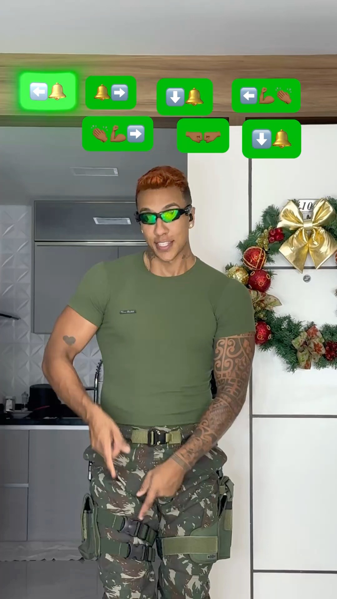 TUTORIAL DE NATAL?#tutorial #merrychristmas #dancer #apollosant #short