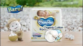 MAMYPOKO ROYAL SOFT ORGANIC COTTON - 100% ORGANIC COTTON DIRAWAT ALAMI TANPA BAHAN KIMIA