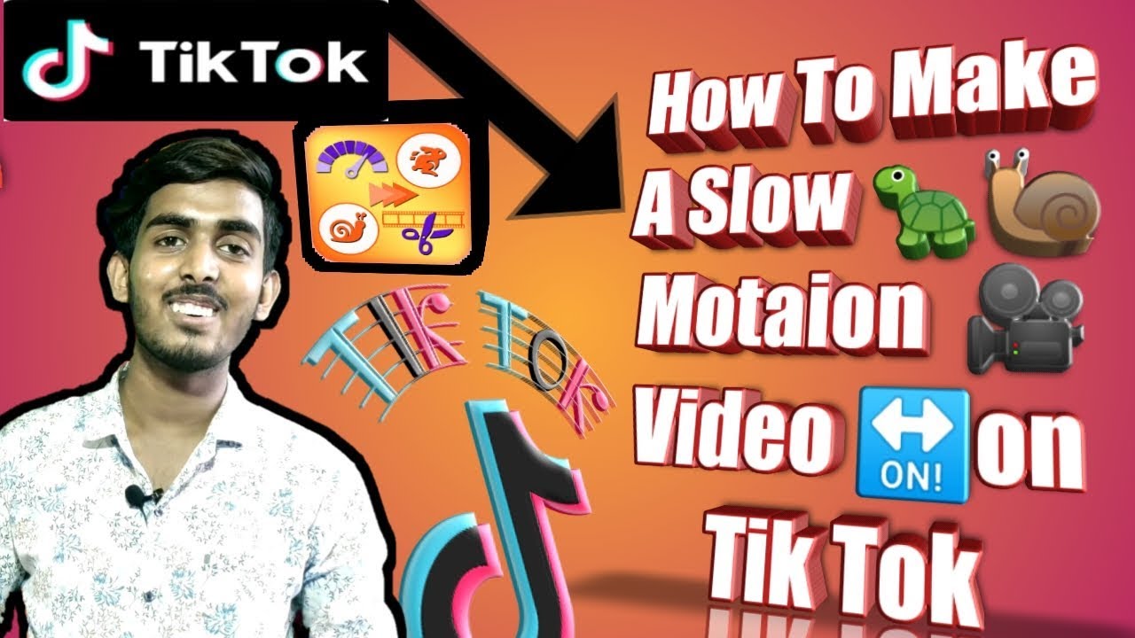 How to make slow motion video on tik tok,, slow motion video tutorial
