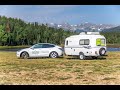 Tesla Model Y Towing Camper 1400 miles from CO to ID. Had to drop trailer!!!!