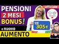 ? PENSIONI 2 MESI DI BONUS 150 155 + NUOVO AUMENTO GENNAIO con PIANO MELONI MINIME e INVALIDI