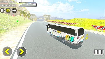 Mountain Climb Bus Racing 3D - Ultimate Offroad Bus Driving Simulator - Android iOS GamePlay