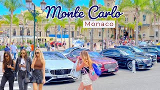 Monte Carlo, Monaco    The Playground of the Rich and Famous  4K 60fps HDR Walking Tour