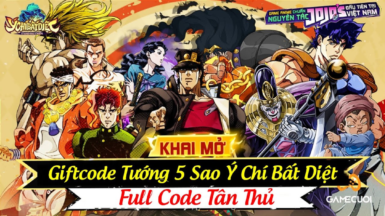 Ý Chí Bất Diệt - Full Code Tân Thủ & Code Tướng 5 Sao - Code Stand Đại  Chiến - Youtube