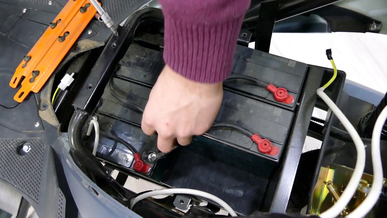 Lädt Sich Eine Roller Batterie Beim Fahren Auf Tutorial, Ausbau Blei-Gel-Akku ,Elektroroller Hawk - YouTube