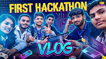 😱First Hackathon Experience! What Really Happens in College Hackathons 😳💻