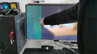 电脑液晶显示器，花屏有竖条故障，无需更换零件自己也能轻松解决